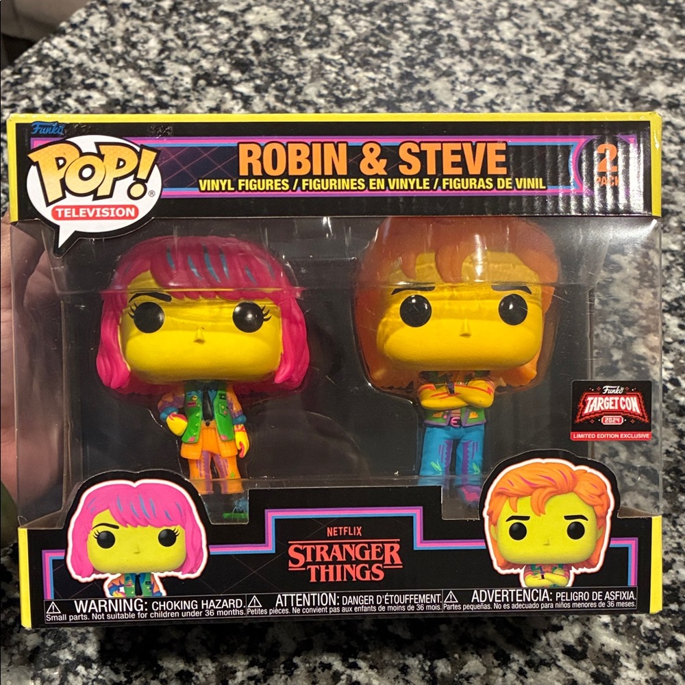 Funko Pop! Robin & Steve Vibrant Vinyl Set